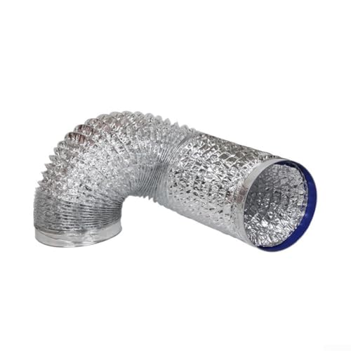 Einziehbarer Aluminiumfolien-Lüftungsschlauch mit feuerfestem Material, entworfen für Dunstabzugshaubenauspuff und effiziente Wärmeableitung in verschiedenen Einstellungen (150 mm) von CYRENT