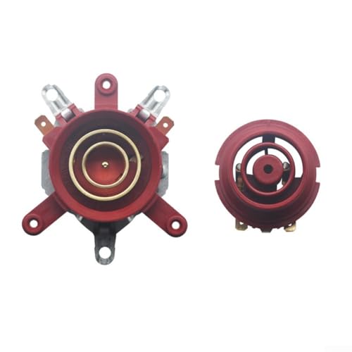 Elektrischer Wasserkocher Thermostat Temperaturregelungsschalter und zuverlässige Anschlussmontage (rot) von CYRENT