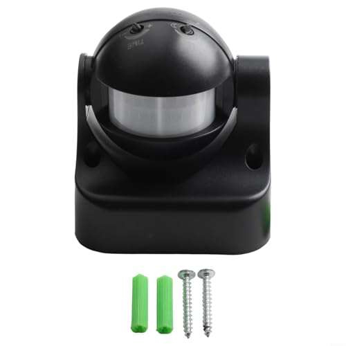 Energetic Light Control System The Solution For All Your Indoor And Outdoor Surveillance Needs, Complete With An Adaptive Functionality (Black) von CYRENT