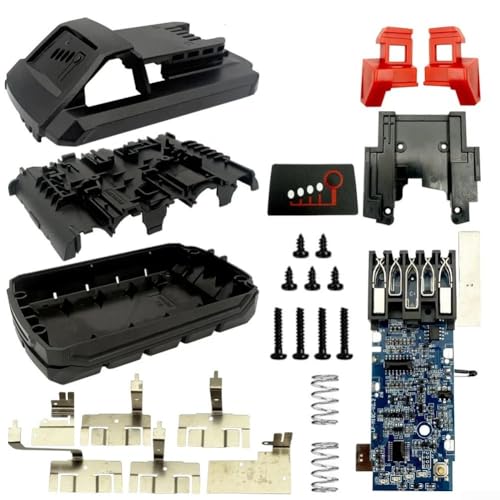 Ersatz-Akku-Aufbewahrungsbox für 5 Zellen 21700, kompatibel mit 18 V Akku und Modellen für 48111862 48111880 48111850 Ersatz-Akku-Aufbewahrungsbox für 5 Zellen 21700, kompatibel mit 18 V Akku und Modellen für 48111862 48111880 48111850 von CYRENT