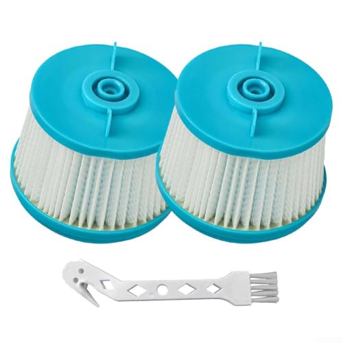 Ersatzfilter 2er-Pack für Invictus Akku-Staubsauger X9 X8 für X7 X4 inkl. 1 Bürste zur Aufrechterhaltung der Staubumgebung von CYRENT