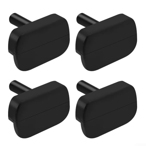 Gummikieselgel-Spitzen, kompatibel mit Gourmia Luftfritteuse GAF838 GAF686 GAF798 und anderen, hitzebeständig und entwickelt, um Reibungsschäden an Grillkorboberflächen zu reduzieren (4 Stück) von CYRENT