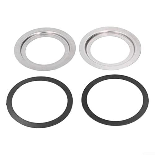 Lebensmittelabfallentsorger-Adapter, 140 mm, Edelstahl, auslaufsichere Silikondichtung, rostbeständig, einfache Installation, Küchenspüle, Dichtung, Wasserisolierung Lebensmittelabfallentsorger-Adapter, 140 mm, Edelstahl, auslaufsichere Silikondichtung, rostbeständig, einfache Installation, Küchenspüle, Dichtung, Wasserisolierung von CYRENT
