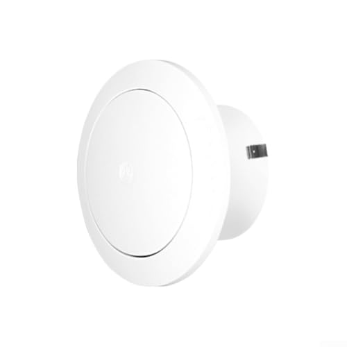 Luftablassventilgitter, verstellbares Design, ABS-Material, runder Diffusor und Entlüftungskanalabdeckung für effiziente Belüftung in Küche, Bad, Kühlungsöffnungen (150 mm) von CYRENT