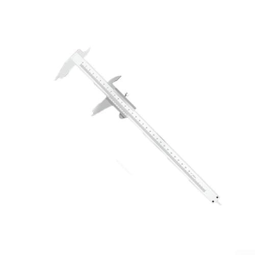 Mechanischer Messschieber aus Edelstahl mit klarer Messskala, tragbar und mit praktischer Kunststoff-Aufbewahrungsbox (300 mm) von CYRENT