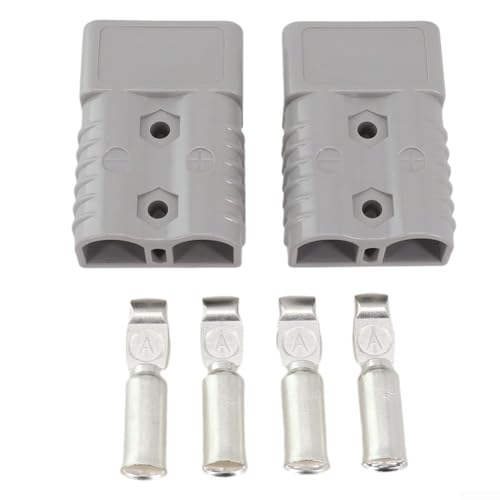 Robuster Steckverbinder, jeder Terminal unterstützt bis zu 175 A, perfekt für den Einsatz in Booten, Wohnmobilen und anderen großen Fahrzeugen (grau) von CYRENT