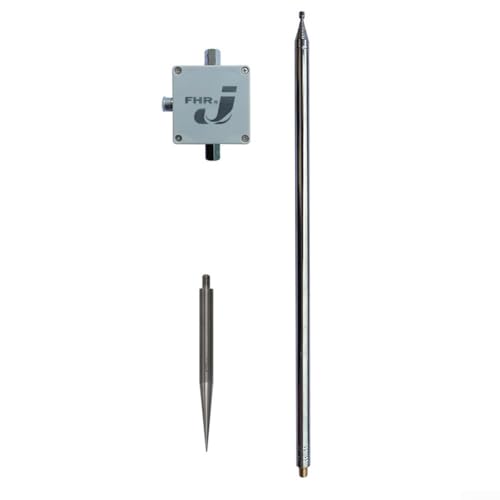 Tragbare FHR Kurzwellen-Breitbandantenne Vollbandabdeckung 1 8 54 MHz Keine Bodenplane erforderlich Dauerbetrieb für Frequenz-Hopping Radios (High Loss H Version) von CYRENT