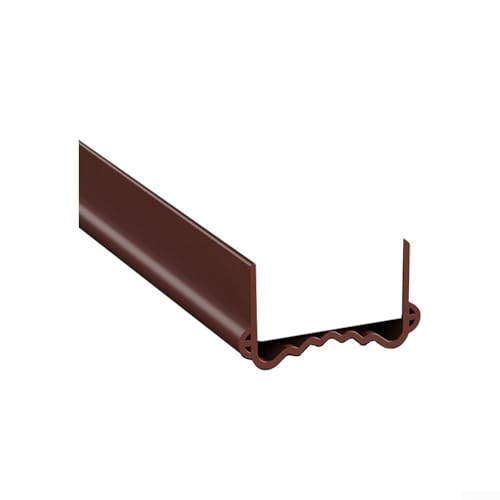 Verstellbare Türspaltstreifen aus PVC-Material für maximale Effizienz im Einsatz (braun) von CYRENT
