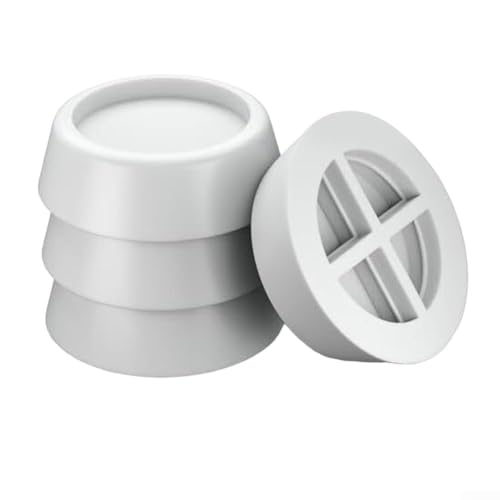 Vibrationsdämpfende Gummifüße, 4 Stück, stoßdämpfende Pads für Waschmaschinen und mehr Vibrationsdämpfende Gummifüße, 4 Stück, stoßdämpfende Pads für Waschmaschinen und mehr von CYRENT