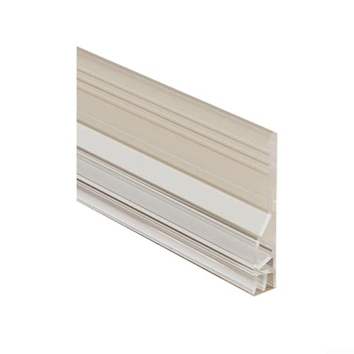 Zuverlässiger Türbodendichtungsstreifen aus TPE-Material, 100 cm Länge bietet hervorragende Staub- und Schalldämmung (S) von CYRENT