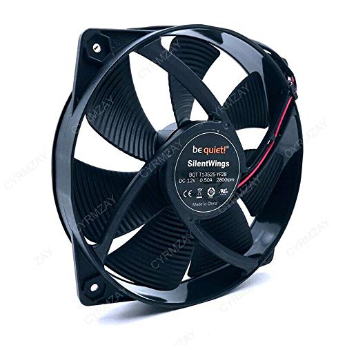 CYRMZAY Bequiet Ventilator silentwings kompatibel für BQT T13525-YF28 135mm 135 * 135 * 25mm DC 12V 0.50A von CYRMZAY