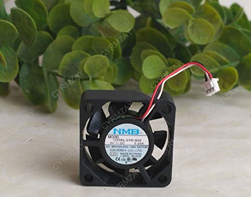 CYRMZAY Ventilator Kompatibel für NMB 1204KL-01W-B49 L53 3010 5V 0.2A 3CM Ventilator von CYRMZAY