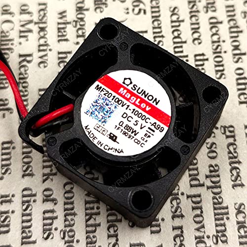CYRMZAY kompatibel für SUNON MF20100V1-1000C-A99 5V 0.88W 2-Wire 2cm 2010 cooling Lüfter von CYRMZAY