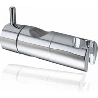 Cyslmuk - 25 mm, Silber) Duschkopfhalter, Handbrausenhaken mit Saugnapf, Duschkopf-Wandhalterung, universell austauschbare Duschgleitschiene von CYSLMUK