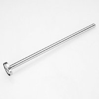 1 Stück Silber 40 cm Handtuchhalter aus gebürstetem Edelstahl zur Wandmontage, einfacher Handtuchhalter für das Badezimmer von CYSLMUK