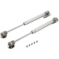 Cyslmuk - 2er-Pack Gasdruckfedern, Soft-Close-Scharniere, Spielzeugkistenscharniere, Hebestützen, Deckelstützen (150 N/33 lb/15 kg) von CYSLMUK