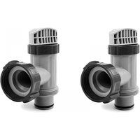 2er-Pack Poolzubehör – Intex Pool-Kolbenventile – Absperrventil – 28635EG 28633EG & Poolschlauch – Ersatzteile für 2er-Pack Poolzubehör – Intex Pool-Kolbenventile – Absperrventil – 28635EG 28633EG & Poolschlauch – Ersatzteile für von CYSLMUK