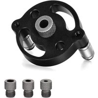 3-Loch-Bohrer-Locator, gerader Stempel, Bohrlehre, Positionierungswerkzeug für die Holzbearbeitung, verstellbare Bohrführung, 6/8/10 mm Locator 3-Loch-Bohrer-Locator, gerader Stempel, Bohrlehre, Positionierungswerkzeug für die Holzbearbeitung, verstellbare Bohrführung, 6/8/10 mm Locator von CYSLMUK