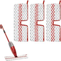 3 Stück passend für O-Cedar ProMist MAX Vileda Steam Mop Tuch Flachmopp Ersatzkopf 3 Stück passend für O-Cedar ProMist MAX Vileda Steam Mop Tuch Flachmopp Ersatzkopf von CYSLMUK