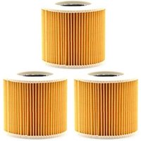3-teiliges Patronenfilter-Set – für Kärcher WD3 Premium WD2 WD3 wd 3 MV3 wd 3 p Staubsauger von CYSLMUK