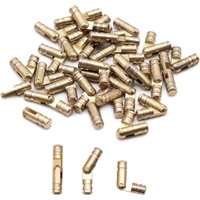 30 Stück Mini-Fassscharniere, versteckte Möbelscharniere für DIY-Schmuckschatulle, Geschenkbox, Holzbox, Schmuckschatulle, 0,4 x 2 cm 30 Stück Mini-Fassscharniere, versteckte Möbelscharniere für DIY-Schmuckschatulle, Geschenkbox, Holzbox, Schmuckschatulle, 0,4 x 2 cm von CYSLMUK