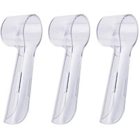 Cyslmuk - 6 Stück transparente Oral-B-Bürstenschutzkappen, Abdeckungen für elektrische Zahnbürsten, praktisch für unterwegs und hält Staub fern für Cyslmuk - 6 Stück transparente Oral-B-Bürstenschutzkappen, Abdeckungen für elektrische Zahnbürsten, praktisch für unterwegs und hält Staub fern für von CYSLMUK