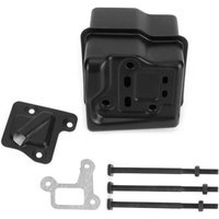 Auspuffschalldämpfer, hochharter Eisen-Auspuffschalldämpfer Ersatz für MS310 MS290 MS390 029 039 Kettensäge für Kettensäge Auspuffschalldämpfer, hochharter Eisen-Auspuffschalldämpfer Ersatz für MS310 MS290 MS390 029 039 Kettensäge für Kettensäge von CYSLMUK