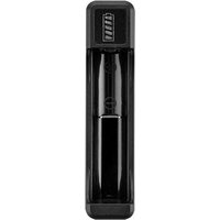 Cyslmuk - 1 Stück 18650-Ladegerät mit Typ-C-Kabel, 4,2 v Lithium-Batterie-Smart-Ladegerät für 14500 26650 18650-Batterien, 1 Steckplatz von CYSLMUK