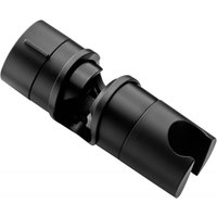 Cyslmuk - 1 Stück Duschhalterung, universelle schwarze Duschkopfhalterung für 18–25 mm Duschstange aus massivem abs, verdickte und verbesserte Cyslmuk - 1 Stück Duschhalterung, universelle schwarze Duschkopfhalterung für 18–25 mm Duschstange aus massivem abs, verdickte und verbesserte von CYSLMUK