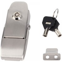 Cyslmuk - 1 stück 304 Edelstahl Gefederte Toggle Latch Clamp Box Fall Versand Gerät Schrank Lock Werkzeug von CYSLMUK