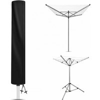 168 x 30 x 30 cm) Regenschirm-Trockner-Abdeckung, Kleidungs-Trockenständer-Abdeckung, Outdoor-Regenschirm-Trockenständer-Abdeckung, wasserdichte von CYSLMUK