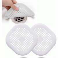 Cyslmuk - 2-teilige Silikon-Abflussabdeckung mit Saugnapf, Küchenspülsieb, Badewannen-Abflussabdeckungssieb, Küchen- und Badezimmerspüle, weiß Cyslmuk - 2-teilige Silikon-Abflussabdeckung mit Saugnapf, Küchenspülsieb, Badewannen-Abflussabdeckungssieb, Küchen- und Badezimmerspüle, weiß von CYSLMUK