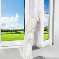 400 cm Dichtungsgewebe für Klimaanlagen, Fenster- und Türdichtungsgewebe, mobiles Klimaanlagen-Set, Türen und Fenster, Frischeisolierung, einfache von CYSLMUK