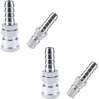 Cyslmuk - Druckluft-Schnellkupplung, Luftschlauch, Kupplungsanschluss, Kompressor-Pneumatik-Armatur, pneumatische Schnellkupplung (2 Paar SH20+PH20) von CYSLMUK