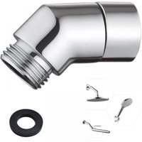 Cyslmuk - Handbrause-Adapter, 135 Grad, 1/2 Zoll Winkel, neigbar, Duschkopf-Adapter, Winkel für Handbrause, Kupfer-Winkel-Brauseschlauch mit Dichtung Cyslmuk - Handbrause-Adapter, 135 Grad, 1/2 Zoll Winkel, neigbar, Duschkopf-Adapter, Winkel für Handbrause, Kupfer-Winkel-Brauseschlauch mit Dichtung von CYSLMUK