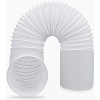 Mobiler Klimaschlauch, flexibles pvc, Durchmesser 130 mm, Länge 3 m, perfekt für Klimaanlagen, Wäschetrockner und Dunstabzugshauben von CYSLMUK