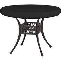 Outdoor-Schutzhülle für Couchtisch, kleine Couchtisch-Abdeckung, Gartenmöbel-Abdeckung für kleine runde Tischplatte, Bistrotisch-Abdeckung, von CYSLMUK