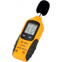 Professionelles Schallpegelmessgerät 40-130dBA – Dezibelmessgerät mit hintergrundbeleuchtetem Display von CYSLMUK