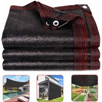 Schattennetz, 2 x 3 m, 85 % UV-Sonnenschutznetz, Schattentuch, winddichtes Gewächshaus-Schattentuch für von CYSLMUK