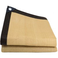 Cyslmuk - Schattentuch 3 x 4 m, 70% Sonnenschutz, Sonnensegel mit Ösen, robust, für Garten, UV-beständig, für Gewächshäuser, Blumen und Pflanzen von CYSLMUK