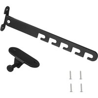 Flügelfensterschloss, kindersichere Haken, Fensterschloss, geeignet zur Fensterwinkeleinstellung (schwarz) von CYSLMUK