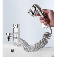 Cyslmuk - Handbrause-Set für Waschbecken, Hand-Badezimmerarmatur mit 3 Sprühmodi zum Haarewaschen, Badezimmer, Waschküche, Waschküche Cyslmuk - Handbrause-Set für Waschbecken, Hand-Badezimmerarmatur mit 3 Sprühmodi zum Haarewaschen, Badezimmer, Waschküche, Waschküche von CYSLMUK