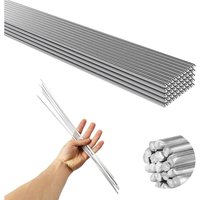 Schweißstab, 50 Stück 2,0 mm Niedertemperatur-Aluminium-Schweißelektroden – leicht schmelzende Schweißstäbe – Korrosionsbeständigkeit (33 cm) von CYSLMUK