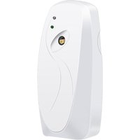 Weißer automatischer Parfümzerstäuber, an der Wand montiertes zeitgesteuertes Licht-Aromatherapiegerät, geeignet für Zuhause, Badezimmer, Toilette von CYSLMUK