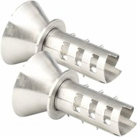 Zitronenpresse: Set mit 2 Zitruspressen, manuelle Mini-Zitruspresse, Zitruspresse aus Edelstahl. Zitronenpresse: Set mit 2 Zitruspressen, manuelle Mini-Zitruspresse, Zitruspresse aus Edelstahl. von CYSLMUK