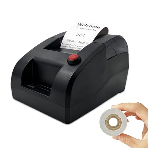 Wartenummern Automat Nummernkarten-Thermodrucker für Zahlendruck Take-A-Number Ticket-Spender Kundennummern Drucker für Bank Restaurant Service-Stellen Kliniken(Kann bearbeiten Drucken Text über PC) Wartenummern Automat Nummernkarten-Thermodrucker für Zahlendruck Take-A-Number Ticket-Spender Kundennummern Drucker für Bank Restaurant Service-Stellen Kliniken(Kann bearbeiten Drucken Text über PC) von CYSSJF