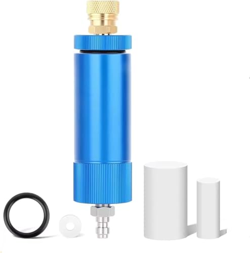 CYTGOUPER 30 Mpa Wasserabscheider Kompressor, M10x1 Gewinde 8mm Steckverbindern ölabscheider, öl-Wasser-Abscheider aus Aluminiumlegierung mit Innen- und Außengewinde für Pcp Pumpe CYTGOUPER 30 Mpa Wasserabscheider Kompressor, M10x1 Gewinde 8mm Steckverbindern ölabscheider, öl-Wasser-Abscheider aus Aluminiumlegierung mit Innen- und Außengewinde für Pcp Pumpe von CYTGOUPER