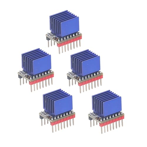 CYTGOUPER 5 Stück TMC2209 V2.0 Schrittmotor Treiber,Ultra Silent 2.5a Stepper Motor Driver Verpackt Mit Kühlkörper CYTGOUPER 5 Stück TMC2209 V2.0 Schrittmotor Treiber,Ultra Silent 2.5a Stepper Motor Driver Verpackt Mit Kühlkörper von CYTGOUPER