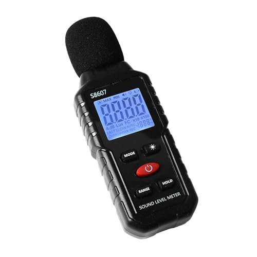 CYTGOUPER db Messgerät, Dezibel Messgerät, 30 to 130dB, ABS Sound Level Meter, 31.5Hz to 8kHz, MAX MIN lautstärke messgerät, Digital Tragbare Schallpegelmesser von CYTGOUPER