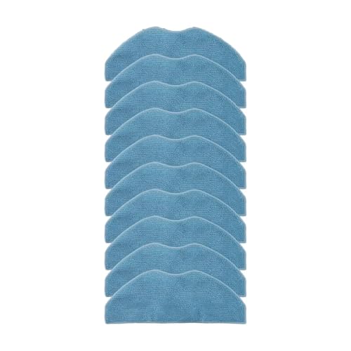 4/10 Stück Mopptücher, kompatibel mit EZVIZ, RE4/RE4 Plus/RE5/RE5 Plus Staubsauger-Ersatzteile, Ersatzzubehör(10 PACK) von CYWDHFO